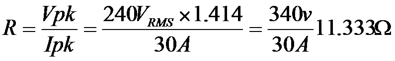 Resistor R1 formula