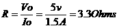 Load Resistance Calculation