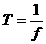 Time Period Formula